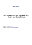 uVGA-CONIO-LIB - Micro VGA: Cost-effective Microcontroller VGA