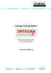 Leakage Testing System - Dr. Wiesner Steuerungstechnik GmbH