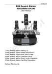 BGA Rework Station TOUCHBGA GM390