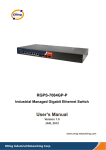 RGPS-7084 Switch User Manual