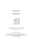 Unitex 2.0 user manual - Institut d`électronique et d`informatique