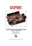 OLIMEXINO-32U4 development board USER`S MANUAL