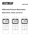 Differential Pressure Manometers