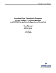 Annubar Flow Calculation Program