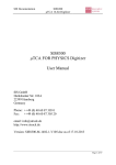 SIS8300 µTCA FOR PHYSICS Digitizer User Manual