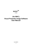 Visual Presenter Image Software User Manual