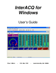 InterACQ for Windows - Anderson Ford Motorsport