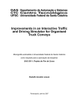 Improvements in an Interactive Traffic and Driving Simulator for