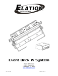 EVENT BRICK SYSTEM User Manual