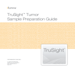 TruSight Tumor Sample Preparation Guide - Support