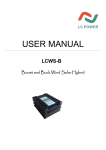 USER MANUAL - lc2power.com