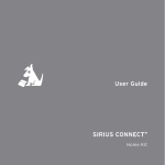 User Guide SiriUS ConneCt™