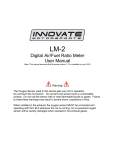 Digital Air/Fuel Ratio Meter User Manual