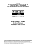 RiverSurveyor S5/M9 System Manual