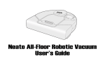 Neato Vacuum User`s Guide