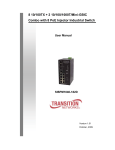 8 10/100TX + 2 10/100/1000T/Mini-GBIC Combo with 8 PoE Injector