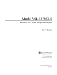 Model VSL-337ND-S - Spectra
