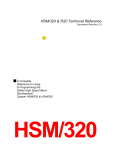 HSM/320 & /520 Technical Reference