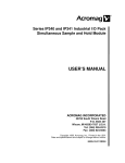 USER`S MANUAL