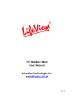 TV Walker Mini User Manual ENG