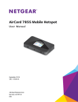 AirCard 785S Mobile Hotspot User Manual
