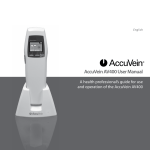 AccuVein AV400 User Manual