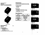 USER MANUAL Introduction Features