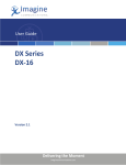 DX Series DX-16 - Imagine Communications