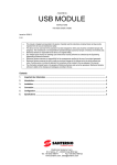 ASAB - ASAC USB Module Instructions EN