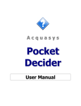 Pocket Investor - User Manual