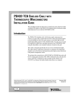 PSH32-TC6 Shielded Cable with Thermocouple Miniconnectors