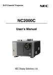 NC2000C - Cine Project Italia