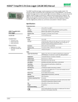 HOBO Temp/RH 3.5% Data Logger (UX100