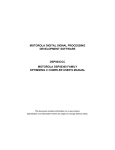 DSP563CCC DSP56300 Family Optimizing C Compiler User`s Manual