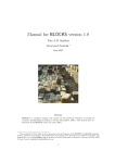 the BLOCKS manual (version June, 2007)