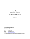 Zeltex Calibration Software for Windows