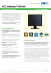 NEC MultiSync® EA192M