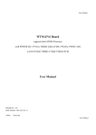 WTM-EV6 Board User Manual
