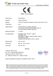 A Test Lab Techno Corp. EMC Test Report