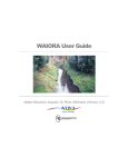 WAIORA User Guide