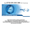 EN 300 386 - V2.1.0 - Telecommunication network equipment