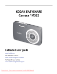 Kodak M532 User Guide Manual pdf
