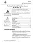 GEI-100419, Auxiliary Profibus