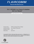 FLC- BTM101 Low Energy Evaluation Kit User Manual