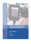 Three-axis Magnetometers THM1176 and TFM1186 User`s Manual