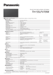 TH-55LFV70 Fact Sheet