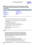 IBM System Storage Data Center Fabric Manager (DCFM) V10