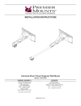 INSTALLATION INSTRUCTIONS