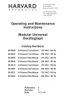 Modular Universal Oscillograph User`s Manual