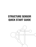 STRUCTURE SENSOR QUICK START GUIDE